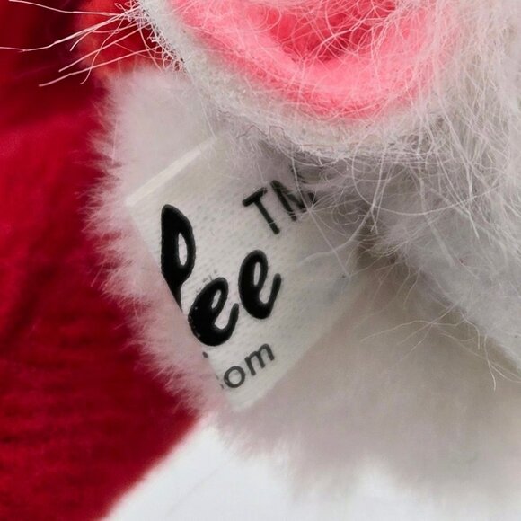 Annalee Sweet Candy Cane Mouse Santa Hat Christmas Ornament 2009 Read - Picture 7 of 10